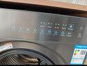 海尔滚筒洗衣机全自动带烘干10KG 新品 537超薄平嵌 525大筒 蓝盾除菌 商场同款 防生锈XQG100-HL58A1 实拍图