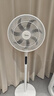 美的（Midea）【闪拆系列】一键闪电拆装直流变频家用语音电风扇一级能效轻音落地扇大风力卧室立式电扇SDJ30BC 实拍图