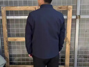 罗蒙（ROMON）夹克男士春秋季外套纯色立领百搭行政商务休闲商务男装ii6深蓝XL 实拍图