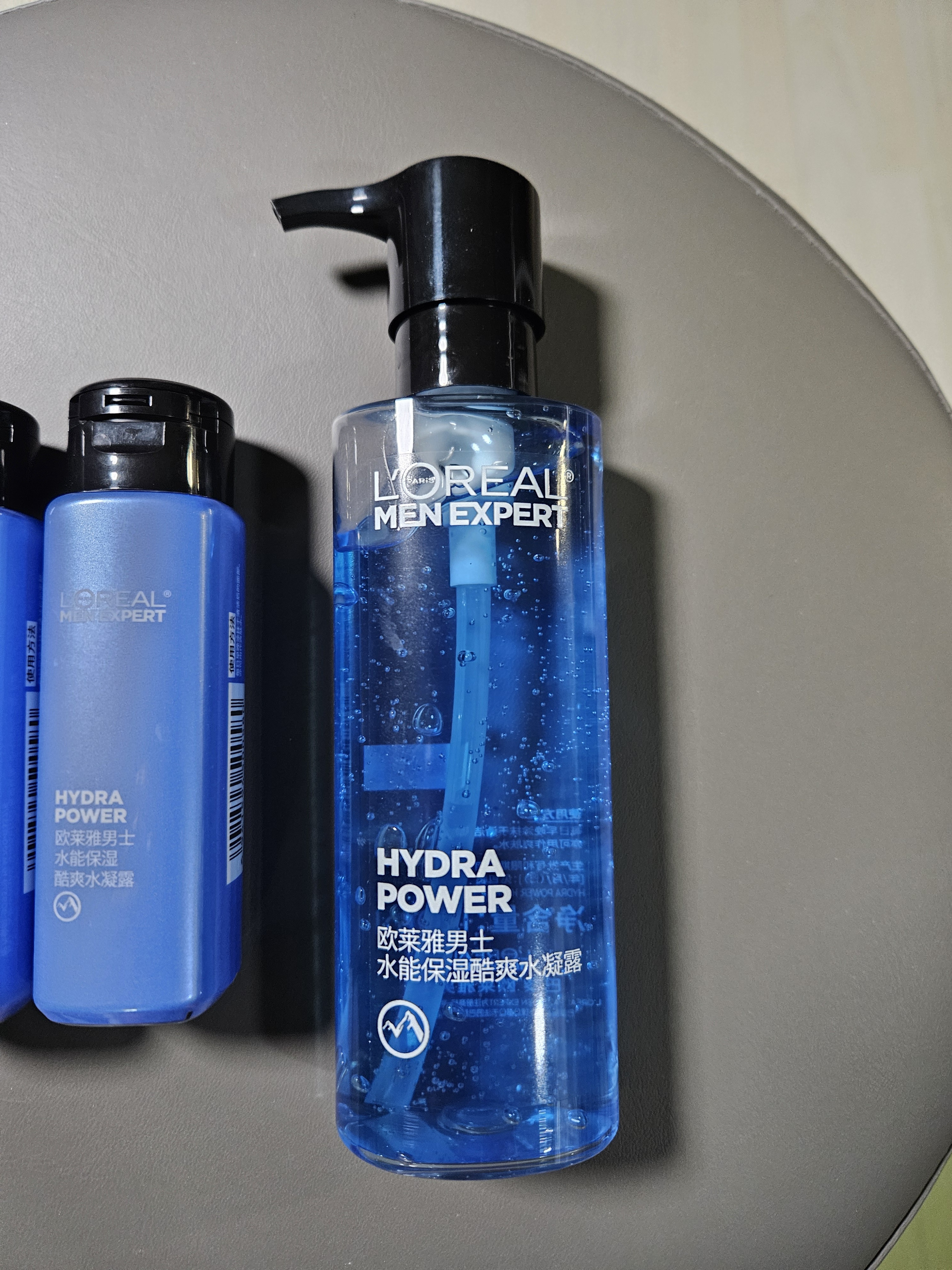 欧莱雅男士爽肤水护肤品水能保湿酷爽水凝露水乳须后水补水保湿水春秋季 水凝露120ml+50ml*2+15ml 实拍图