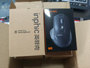 英菲克（INPHIC）M9 无线鼠标可充电轻音办公人体工学电脑台式笔记本2.4G通用便携Typec 灰【可视电量】 实拍图