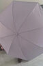 天堂伞 防紫外线晴雨伞三折 便携折叠银胶防晒太阳伞遮阳伞两用伞香芋紫 实拍图