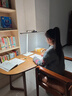 台灯护眼学习防近视儿童大学生宿舍阅读写作业读写书桌光谱可夹式 【夹子款】60CM长灯头+时钟显示+调光调色+定时 实拍图