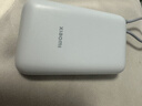 小米（MI）【3C认证】充电宝移动电源10000 自带线双向快充口袋版灰蓝色可上飞机/火车户外储能电源 实拍图