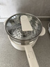美的（Midea）电煮锅 小电锅 不锈钢0涂层电热锅 宿舍小锅多功能锅 1.6L学生寝室一体泡面小火锅XZC2017G 配蒸笼 实拍图