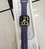 Apple/苹果 Watch S11 智能手表GPS款42毫米银色铝金属表壳雾紫色运动型表带S/M MEUT4CH/B 实拍图