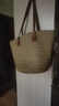 星昔草编包包女包大容量度假沙滩草包编织通勤托特水桶包生日礼物 草编包卡其色经典款 实拍图
