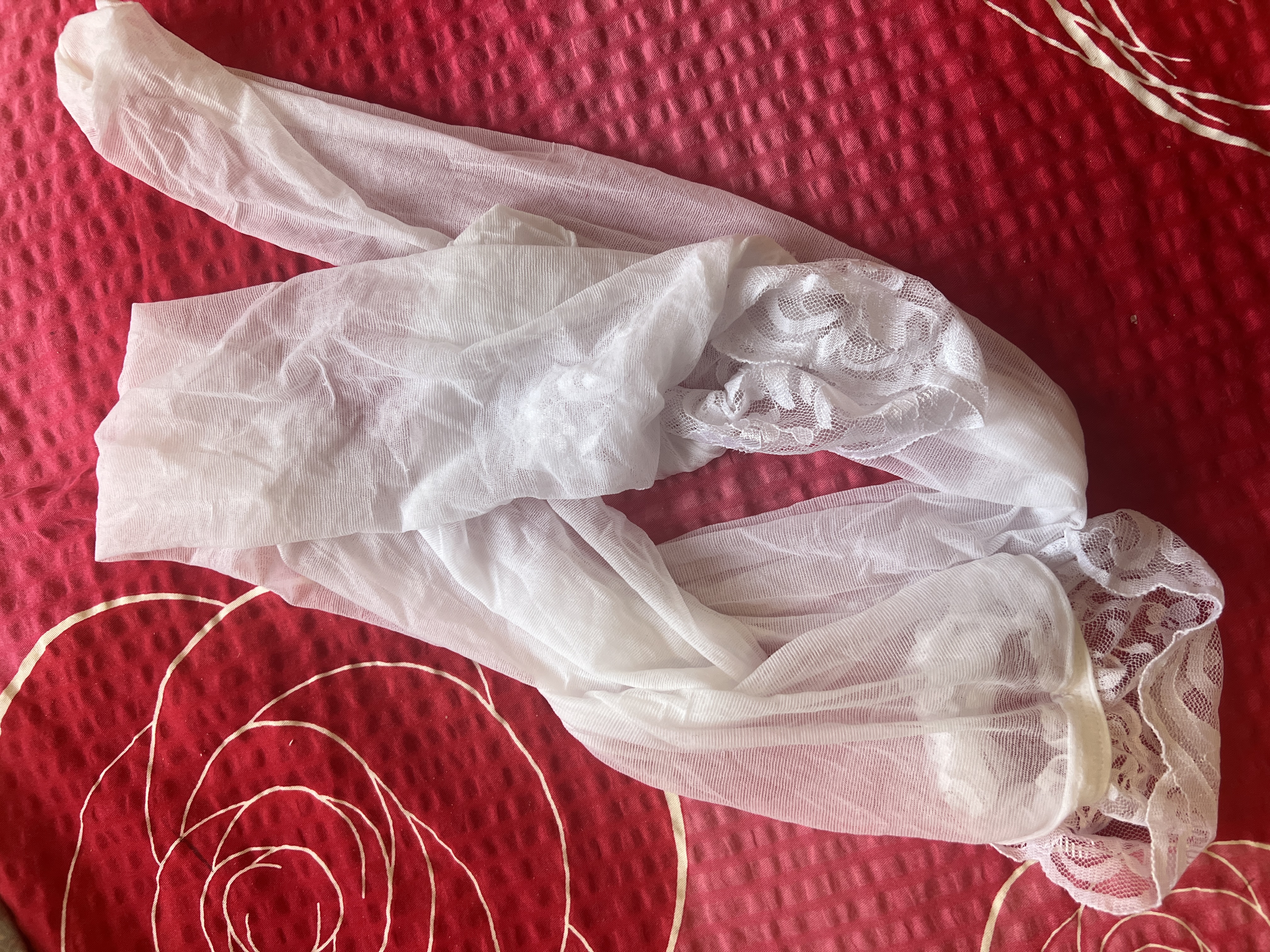 霏慕 情趣内衣 性感诱惑丝袜 长筒蕾丝花边 丝袜 情趣丝袜 7210白色【新老款随机发】 实拍图