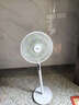 美的（Midea）【幸运草安睡1S】一级能效直流变频声控电风扇家用遥控卧室静音落地扇台式桌面抗菌大风力转页扇 实拍图