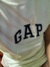 GAP男女装春季款纯棉字母logo短袖T恤常规上衣美版570044 白色 S 美码 M亚洲码175/92A 【偏小，建议选大一码】 实拍图