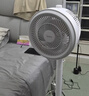 美的（Midea）【暴风循环】空气循环扇大风量摇头电风扇家用台式落地扇轻音卧室节能小风扇柔风轻羽扇 FGA24TQ 实拍图
