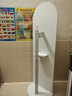 华恺之星穿衣镜子全身镜落地镜旋转镜卧室衣帽架一体镜试衣镜JY63白50*170 实拍图