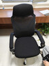 黑白调P4 Pro人体工学电脑椅子办公椅可躺午休椅电竞椅久坐舒适老板椅 耀黑(2D腰托+155°带脚托可躺） 实拍图