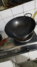 炊大皇铁锅家用无涂层不锈炒锅燃气灶专用炒锅炒菜锅平底锅极铁锅34cm 实拍图