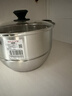 美厨（MAXCOOK）蒸锅 304不锈钢26cm单层蒸锅 加厚复合底燃气炉电磁炉通用 实拍图