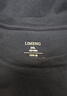 立蒙（LIMENG）男女装素色180g全棉短袖t恤圆领宽松体恤打底衫 黑色 XL 实拍图