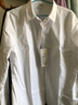 雀后白衬衫女职业长袖时尚正装设计感小众工作服衬衣 白色 XL 实拍图