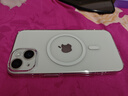 倍思 适用苹果14手机壳磁吸充电 iPhone14保护套高端Magsafe磁吸壳超薄气囊防摔手机壳男女款 透明 实拍图
