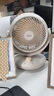 美的（Midea）空气循环扇电风扇台扇 桌面台式办公室宿舍小风扇 小型迷你排气扇空调扇 宿舍卧室床上用轻音节能 【3档循环扇】循环静风 实拍图