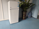 海尔（Haier）123L两门小户型冰箱二级能效抗菌净味三档可调白色BCD-123GHTMZ0WV 实拍图