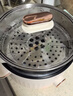 志高（CHIGO）含钛电煮锅 电火锅专用锅 电蒸锅 蒸煮一体多功能锅家用3-4个人宿舍不粘小电锅 YGJX-19 实拍图