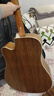 BROOK 布洛克v12吉他单板民谣吉他面单木吉他初学者乐器 41英寸原木色缺角V12N-DCM 实拍图