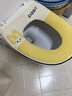 洁丽雅（Grace）加厚马桶垫秋冬季坐便垫套卫生间家用可水洗拉链马桶圈坐垫 实拍图