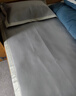 京东京造 250D牛奶丝软凉席 凉感冰丝席三件套 抗菌A类可水洗1.5*2m冰岛灰 实拍图