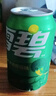 可口可乐（Coca-Cola）雪碧 Sprite 汽水饮料 200ml*24罐  迷你摩登罐整箱装 实拍图