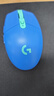 罗技（G）G304 LIGHTSPEED无线鼠标 游戏鼠标 轻质便携 鼠标宏 绝地求生FPS英雄联盟吃鸡 生日礼物 蓝色 实拍图