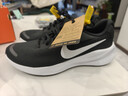 耐克NIKE男子跑步鞋REVOLUTION 7运动鞋春秋款FB2207-001黑白41 实拍图