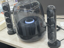 哈曼卡顿水晶4代 桌面蓝牙音箱  水晶4墨金典藏版电脑通用Soundsticks4 墨金版电脑音箱蓝牙氛围 生日礼物 水晶4 黑色款 实拍图