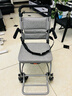 鱼跃(yuwell)手动轮椅车1100A折叠老人轻便便携式手推车旅行可上飞机 实拍图