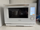 东芝（TOSHIBA）白珍珠水波炉高奢款家用微波炉烤箱微蒸烤炸炖一体机蒸烤箱28L触控彩屏ER-YD95CNW 实拍图