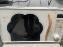 美的（Midea）小滋味微波炉微烤炸一体机萌宠猫爪外观不锈钢内胆23L家用大容量一级能效平板式热风空气炸F23G5 实拍图