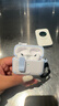 创思米适用于AirPods Pro二代保护套pro2磁吸苹果无线蓝牙耳机套防丢防摔机甲风创意手机支架保护壳 蓝色 实拍图