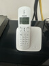 飞利浦（PHILIPS）无绳电话机 无线座机 子母机 办公家用 屏幕白色背光 持久待机 DCTG186红色 实拍图