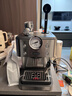 德龙（Delonghi）咖啡机 意式半自动家用15Bar泵压专业压力计 美式咖啡 快速加热技术 可调式奶泡 金属机身EM450.M 银色 小巧机身 稳定压力 定制杯量 自动关机 实拍图