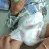 贝亲（Pigeon）拉拉裤儿童超薄透气尿片尿不湿宝宝桃叶精华小桃裤 拉拉裤4XL码22片（≥20kg） 实拍图
