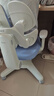 护童（Totguard）儿童学习椅可调节升降学生正姿四背坐姿椅 G985_奇思蓝 带脚踏 实拍图