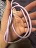 ANKER安克充电线苹果【MFi认证】iphone12/13/14手机充电器亲肤type-c转lightning快充数据线1.8m浅紫 实拍图