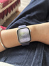 Apple/苹果 Watch S11 智能手表GPS款42毫米银色铝金属表壳雾紫色运动型表带S/M MEUT4CH/B 实拍图