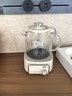 美的（Midea）花漾0胶水全玻璃养生壶多功能煮茶壶母婴烧水壶恒温电热水壶全自动一体1.2L YS12B302J 实拍图