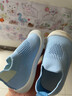 贝比宝宝学步鞋婴儿鞋子软底防滑夏季室内鞋袜家居地板鞋男 天空蓝 实拍图