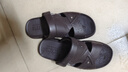 回力凉鞋男沙滩鞋防水滑耐磨踩屎感室内外两穿凉拖鞋HL0511棕色41码 实拍图