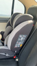 贝蒂乐汽车儿童安全座椅0-4-12岁宝宝车载安全椅可坐躺折叠便携增高垫 酷银黑 实拍图