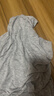 优衣库女装HEATTECH EXTRA WARM混纺高领T恤/长袖9%羊绒478954 478954/03灰色 XL 实拍图