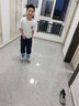 鸿星尔克轮滑鞋儿童专业溜冰鞋男女童初学者中小学直排轮滑轮滑冰旱冰鞋 Pro蓝【双芭扣+八轮全闪+大礼包】 M  (适合6-12岁)日常鞋码30-35 实拍图