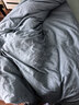 无印良品100%纯棉被套全棉双人学生宿舍床上用品被罩单件180*220cm 实拍图