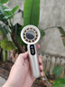 名创优品【首款热销100w+】制冷手持小风扇小型超长续航桌面办公室静音便携式随身降温神器迷你户外电风扇 首发Max版【星光银】 3000mAh 16°C空调冷风丨双TEC制冷丨100档澎湃冷风 实拍图